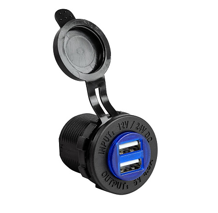 Разъем AES.Co AES1118SUB0132 USB 2.1+2.1А