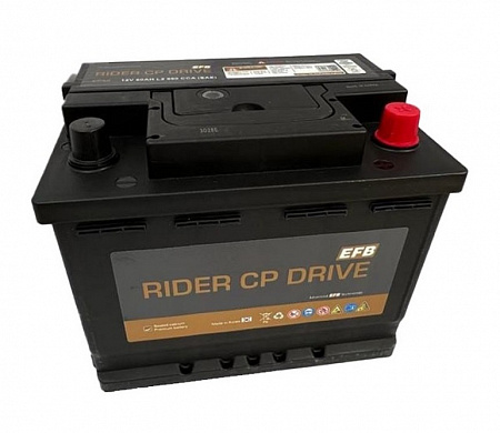 RIDER 60Ач 600А (56068) L1 обратная (0) EFB (207х174х190)