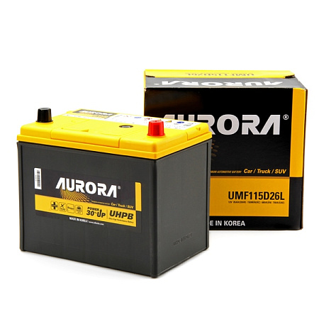 Aurora 85Ач 750А (UMF115D26L) D26L обратная (0) WET (260х172х200(220)