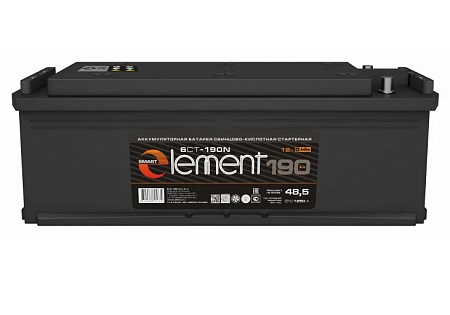 Smart Element TT 190Ач 1250А (6СТ-190) G51.3 обратная (3) WET (514х218х210) конус