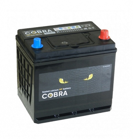 COBRA 60Ач 590А (55D23L) D23L обратная (0) WET (230х169х204(227)