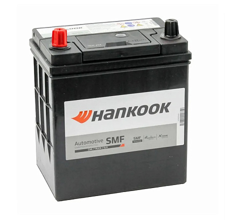 Hankook 40Ач 370А (44B19R) B19R прямая (1) WET (186х129х200(220)