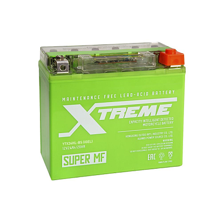 Xtreme 22Ач 320А (UTX24HL) YTX24HL (205х91х159) AGM