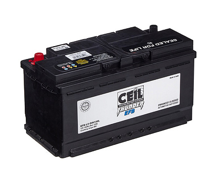 Ceil 100Ач 900А (DIN-100) L5 обратная (0) EFB (353х175х190)