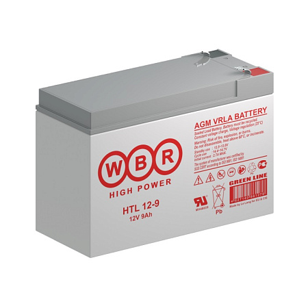 WBR 9Ач 12В (HTL12-9) (151х65х94(100) AGM