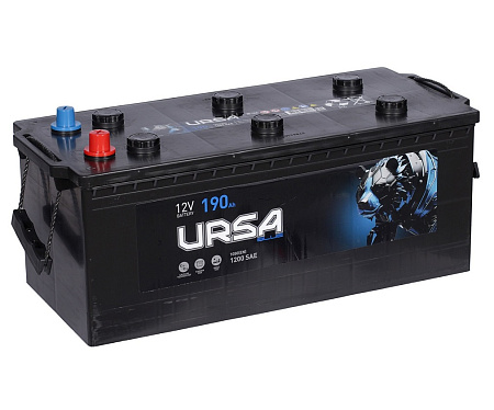 URSA Blue Professional  190Ач 1200А (6СТ-190) G51.4 прямая (4) WET (524х223х223)