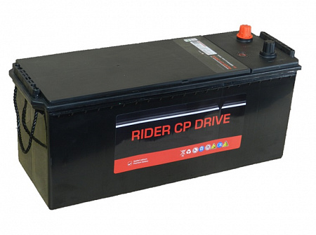 RIDER 195Ач 1200А (195G51R) G51.4 прямая (4) WET (503х216х217(239)