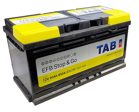 TAB 90Ач 850А (SG90 112090) L5 обратная (0) EFB (353х175х190)