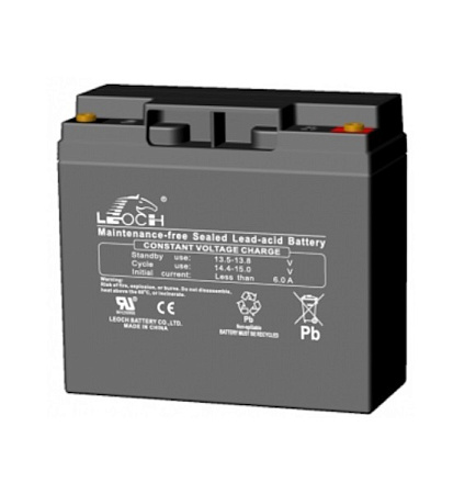 Leoch 20Ач 12В (DJW12-20) (181х76х167) AGM